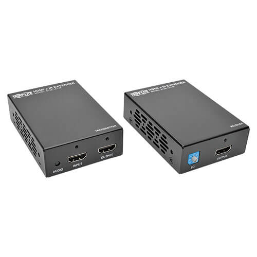 Tripp-Lite B126-1A1-IR | HDMI over Cat5/6 Extender Kit, Box-Style Transmitter/Receiver for Video/Audio, IR, Up to 125 ft. (38 m), TAA