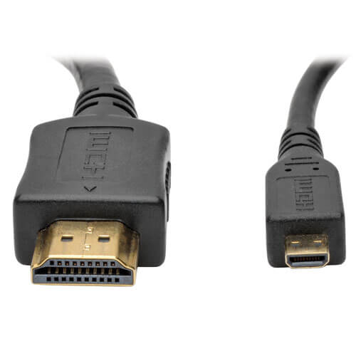 Tripp-Lite B126-1A1-U-MCRO | Micro-HDMI to HDMI over Cat5/Cat6 Active Extender Kit, 1080p 60 Hz, USB Powered, Up to 125 ft. (38 m), TAA