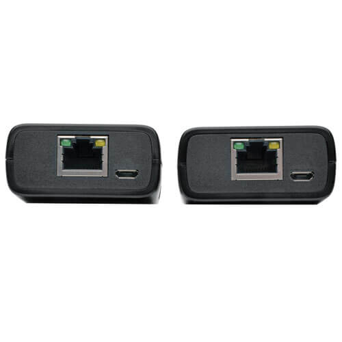 Tripp-Lite B126-1A1-U-MCRO | Micro-HDMI to HDMI over Cat5/Cat6 Active Extender Kit, 1080p 60 Hz, USB Powered, Up to 125 ft. (38 m), TAA