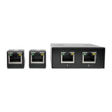 Tripp-Lite B126-2P2M-POC | 2-Port HDMI over Cat5/6 Extender Kit, Box-Style Transmitter, 2 Mini Receivers, PoC, Up to 100 ft. (30 m), TAA
