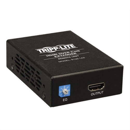 Tripp-Lite B126-1A0 | HDMI over Cat5/6 Extender, Box-Style Remote Receiver for Video/Audio, Up to 150 ft. (45 m), TAA