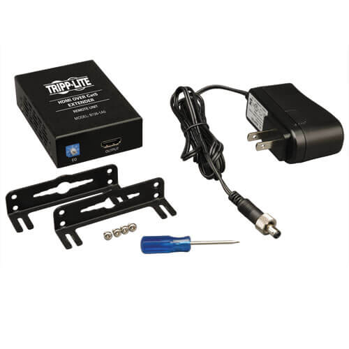 Tripp-Lite B126-1A0 | HDMI over Cat5/6 Extender, Box-Style Remote Receiver for Video/Audio, Up to 150 ft. (45 m), TAA