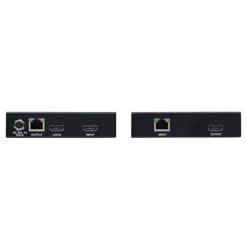 Tripp-Lite B127-1A1-HH | HDMI over Cat6 Extender Kit, Transmitter/Receiver, 4K 60 Hz, PoC, HDR, 4:4:4, 125 ft., TAA