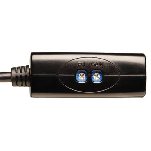 Tripp-Lite B130-101-U | VGA over Cat5/6 Extender Kit, Transmitter/Receiver for Video, USB Powered, Up to 500 ft. (152 m), TAA