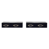 Tripp-Lite B130-202 | 1 x 4 VGA over Cat5/6 Extender Kit, Transmitter/Receiver for Video, 2 Local/2 Remote Displays, Up to 500 ft. (152 m)