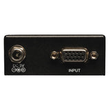 Tripp-Lite B132-002-2 | 2-Port VGA over Cat5/6 Splitter/Extender, Box-Style Transmitter for Video, Up to 1000 ft. (305 m), TAA