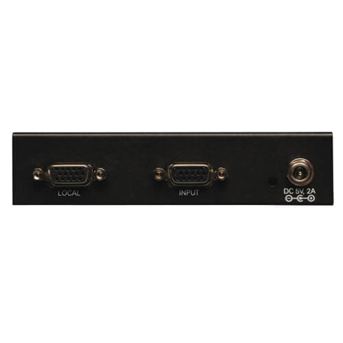 Tripp-Lite B132-004-2 | 4-Port VGA over Cat5/6 Splitter/Extender, Box-Style Transmitter for Video, Up to 1000 ft. (305 m), TAA