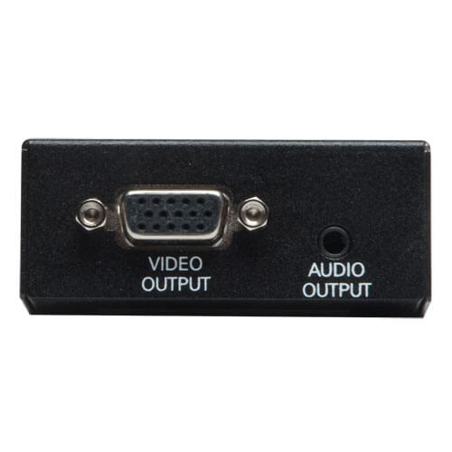 Tripp-Lite B132-100A | VGA over Cat5/6 Extender, Box-Style Receiver for Video/Audio, Up to 1000 ft. (305 m), TAA