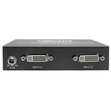 Tripp-Lite B140-002-DD | 2-Port DVI over Cat5/6 Splitter/Extender, Box-Style Transmitter for Video, Dual-Display DVI-D, 200 ft. (60 m), TAA