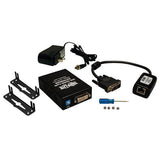 Tripp-Lite B140-101X | DVI over Cat5/6 Active Extender Kit, Box-Style Transmitter/Receiver for Video, Up to 200 ft. (60 m), TAA