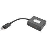 Tripp-Lite B157-002-HD | 2-Port DisplayPort to HDMI Hub, DP1.2, TAA