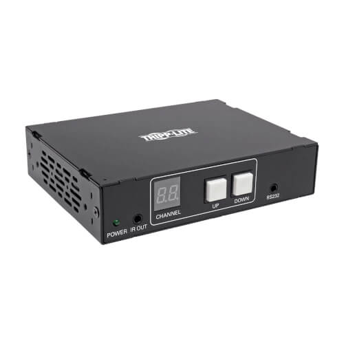 Tripp-Lite B160-001-DPSI | DisplayPort over IP Extender Transmitter over Cat5/Cat6, RS-232 Serial and IR Control, 1920 x 1080, 328 ft. (100 m), TAA