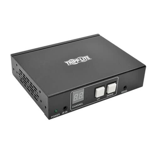 Tripp-Lite B160-100-VSI | VGA Audio + Video over IP Extender Receiver over Cat5/Cat6, RS-232 Serial and IR Control, 1920 x 1440, 328 ft. (100 m), TAA