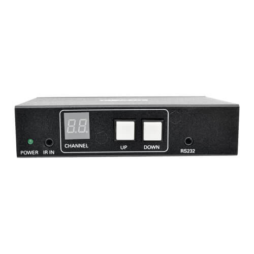 Tripp-Lite B160-100-VSI | VGA Audio + Video over IP Extender Receiver over Cat5/Cat6, RS-232 Serial and IR Control, 1920 x 1440, 328 ft. (100 m), TAA