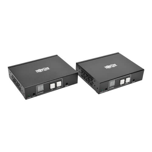 Tripp-Lite B160-101-DPSI | DisplayPort over IP Transmitter/Receiver/Extender Kit, RS-232 Serial and IR Control, 1080p 60 Hz, 328 ft. (100 m), TAA