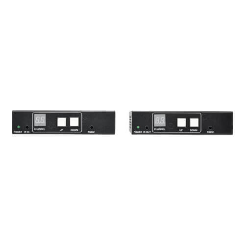 Tripp-Lite B160-101-DPSI | DisplayPort over IP Transmitter/Receiver/Extender Kit, RS-232 Serial and IR Control, 1080p 60 Hz, 328 ft. (100 m), TAA