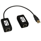 Tripp-Lite B202-150 | 1-Port USB over Cat5/Cat6 Extender, Transmitter and Receiver, up to 150 ft. (45.72 m), TAA
