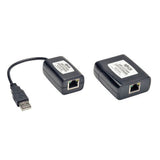 Tripp-Lite B203-101-PNP | 1-Port Plug-and-Play USB 2.0 over Cat5/Cat6 Extender Kit, Transmitter & Receiver, USB up to 164.04 ft. (50M), TAA