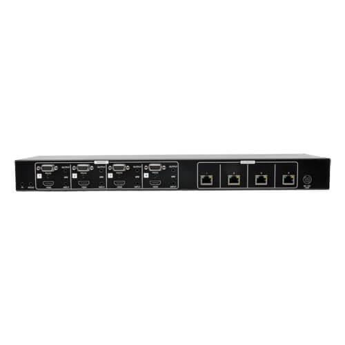 Tripp-Lite BHDBT-T-SI-4X4 | HDBaseT HDMI over Cat5e/6/6a 4x4 Extender Matrix Transmitter, Serial and IR, 4K x 2K 30 Hz UHD / 1080p 60 Hz, 4 Input, 4 Output, TAA