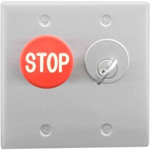 Camden Door Controls CI-3502 | Mortise Cylinder Industrial Key Switch