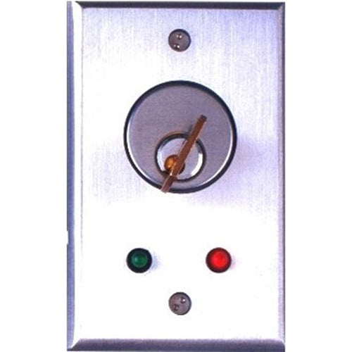 Camden Door Controls CM-1180-7212 - ELEC PUSHB SWCH - KEY SWITCH, DPDT MOMENTARY