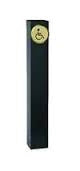 Camden Door Controls CM-42-DSU-CLR | 42" Tall, Prep for CM-7536 Switch, 6" X 6", Clear Aluminum