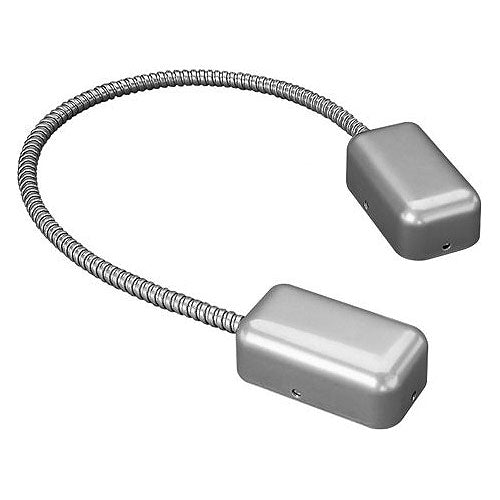 Camden Door Controls CM-PT14 | Heavy Duty Power Transfer Cable, Aluminum Endcaps, 1/4" Inside Diameter Cable, 18" Length