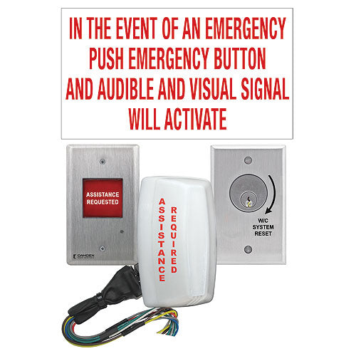 Camden Door Controls CX-WEC13 - NURSE CALL - UNIVERSAL EMERGENCY CALL KIT