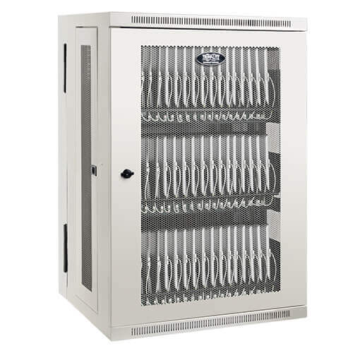 Tripp-Lite CS48USBW | Multi-Device Charging Station, 48 USB Ports, iPad and Android Tablets, White
