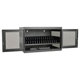 Tripp-Lite CSC16AC | Multi-Device Charging Station, 16 AC Outlets, Chromebooks and Laptops, Wall-Mount and Cart Options, Black