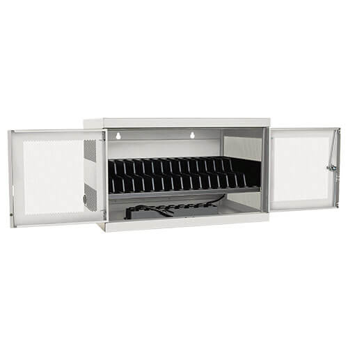 Tripp-Lite CSC16ACW | Multi-Device Charging Station, 16 AC Outlets, Chromebooks and Laptops, White