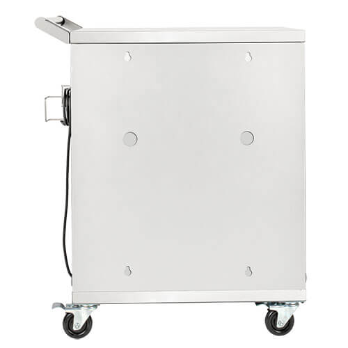 Tripp-Lite CSC32ACW | Multi-Device Charging Cart, 32 AC Outlets, Chromebooks and Laptops, Wall-Mount Option, White