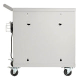 Tripp-Lite CSC32USBW | Multi-Device Charging Cart, 32 USB Ports, iPad and Android Tablets, Wall-Mount Option, White