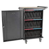 Tripp-Lite CSC36AC | Multi-Device Charging Cart, 36 AC Outlets, Chromebooks and Laptops, Black