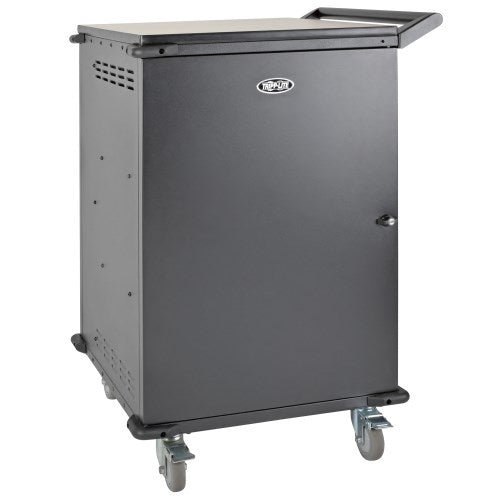 Tripp-Lite CSC45AC | 45-Device AC Mobile Charging Cart - Laptops and Chromebooks, 120V, NEMA 5-15P, 10 ft. (3.05 m) Cord, Black
