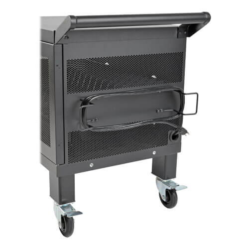 Tripp-Lite CSHANDLEKIT2 | Mobile Cart Conversion Kit with Handle, Casters and Power Cord Manager for 16-Device AC and USB Charging Stations