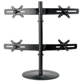 Tripp-Lite DDR1026MQ | Quad Monitor Mount Stand for 10" to 26" Flat-Screen Displays