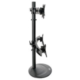 Tripp-Lite DDR1026MQ | Quad Monitor Mount Stand for 10" to 26" Flat-Screen Displays