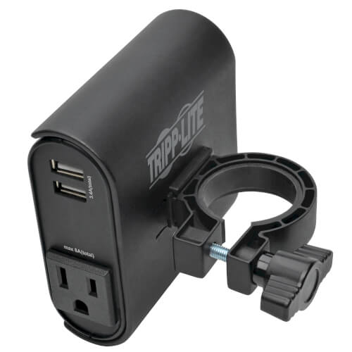 Tripp-Lite DMACUSB | AC/USB Charging Clip for Display Mounts
