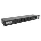 Tripp-Lite DRS-1215 | 14-Outlet Economy Network Server Surge Protector, 1U Rack-Mount, 15 ft. (4.57 m) Cord, 3000 Joules