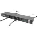 Tripp-Lite DRS-1215 | 14-Outlet Economy Network Server Surge Protector, 1U Rack-Mount, 15 ft. (4.57 m) Cord, 3000 Joules