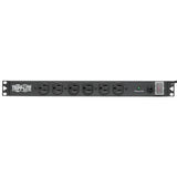 Tripp-Lite DRS-1215 | 14-Outlet Economy Network Server Surge Protector, 1U Rack-Mount, 15 ft. (4.57 m) Cord, 3000 Joules