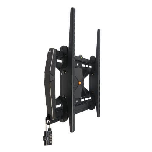 Tripp-Lite DWTSC3780MUL | Heavy-Duty Tilt Security Wall Mount for 37" to 80" TVs and Monitors, Flat or Curved Screens, UL Certified
