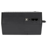 Tripp-Lite ECO350UPS | 350VA 210W Standby UPS - 6 NEMA 5-15R Outlets, 120V, 50/60 Hz, 5-15P Plug, ENERGY STAR, Desktop/Wall