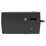 Tripp-Lite ECO550UPS | 550VA 300W Standby UPS - 10 NEMA 5-15R Outlets, 120V, 50/60 Hz, 5-15P Plug, ENERGY STAR, Desktop/Wall