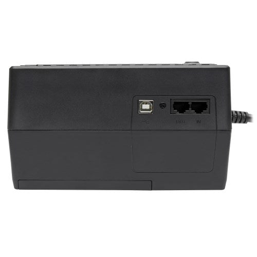 Tripp-Lite INTERNET350U | 350VA 210W Standby UPS - 6 NEMA 5-15R Outlets, 120V, 50/60 Hz, USB, 5-15P Plug, Desktop/Wall Mount