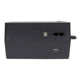 Tripp-Lite INTERNET650U1 | Internet Office 120V 650VA 330W Standby UPS, Compact Desktop, USB Monitoring and Charging