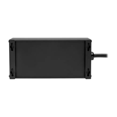 Tripp-Lite IBAR4ULTRAUSBB | Isobar 4-Outlet Surge Protector - 8 ft. (2.43 m) Cord, Right-Angle Plug, 3330 Joules, 2 USB Ports, Metal Housing