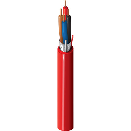 Belden 5322FL 002500 | Fire Alarm, #18-4c BC, Shielded, FPLR