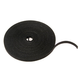 Leviton 4S115-75E | 75' VELCRO Brand Bulk Roll, Softcinch Lite, Black